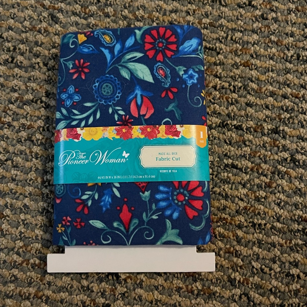The Pioneer Woman Blue Floral Fabric